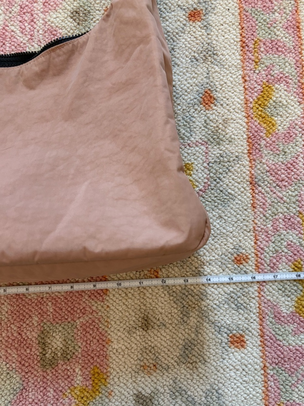 Baggu Large Tan Shoulder Hobo Bag - Picture 3 of 5